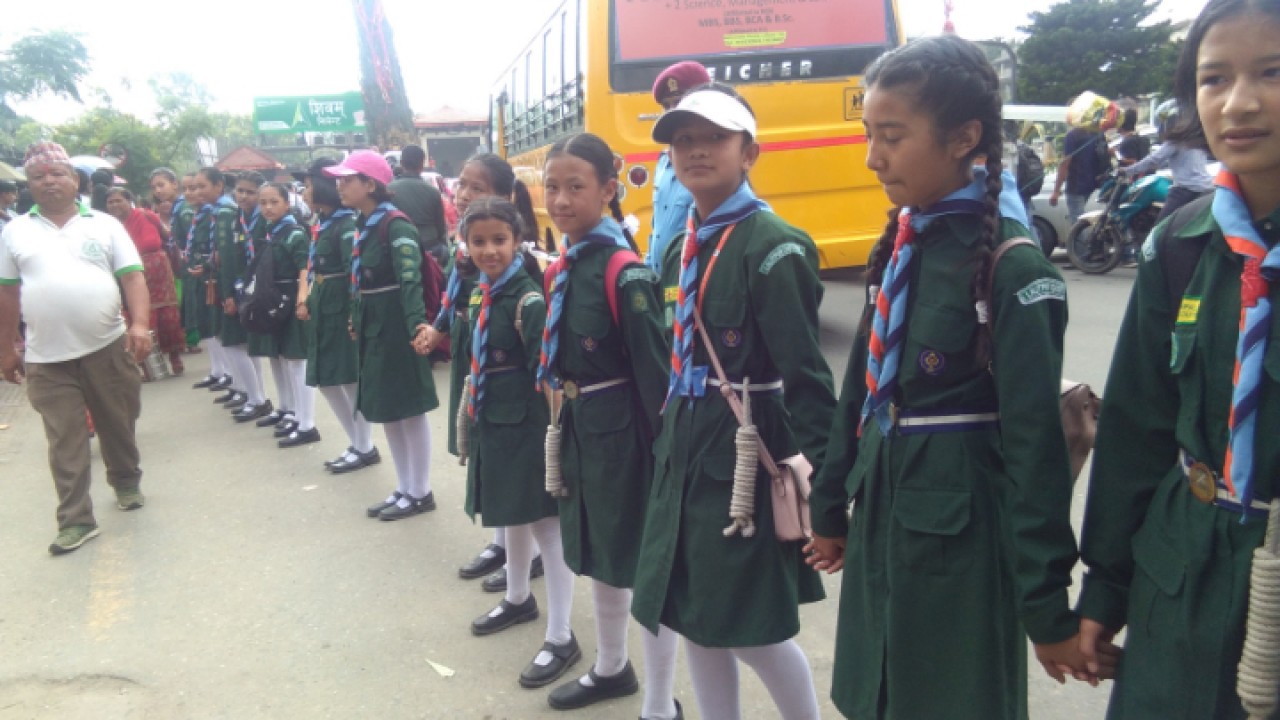 Nepal Scout (Bhoto Jatra) Photo