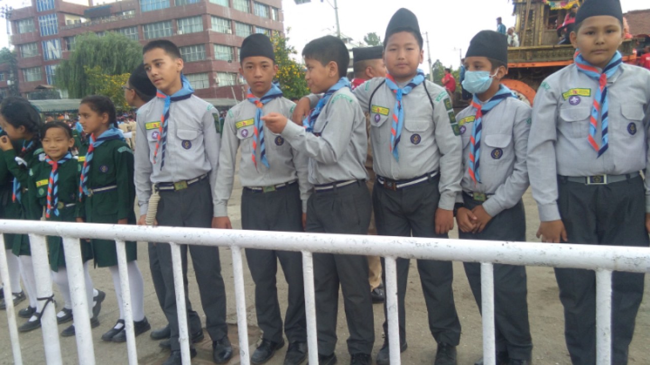 Nepal Scout (Bhoto Jatra) Photo